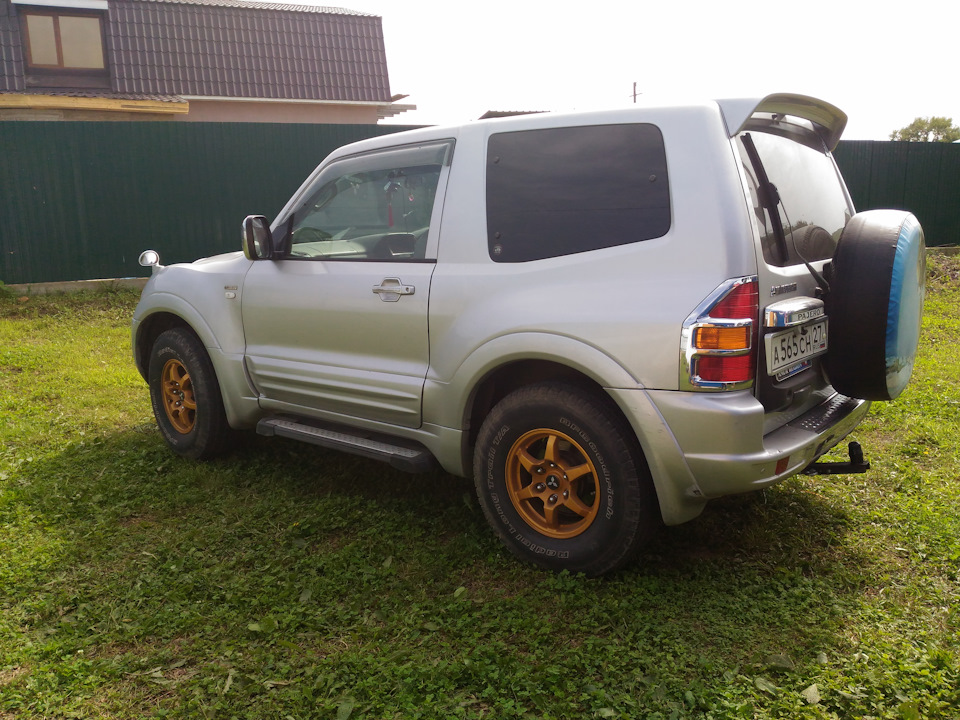 Банный день для машинки… — Mitsubishi Pajero (3G)