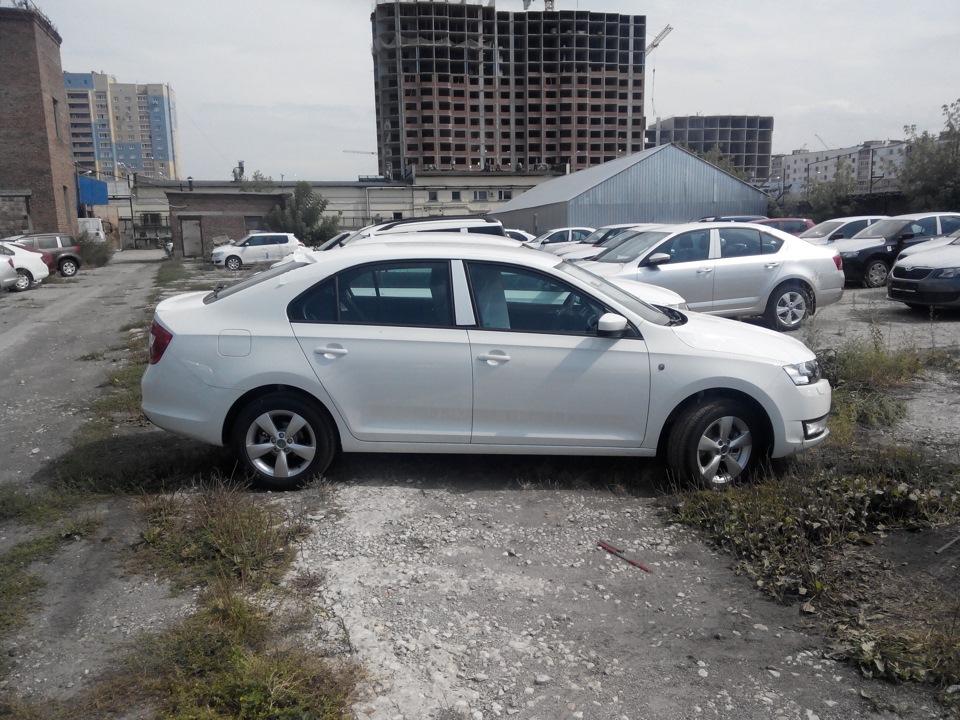 Фото в бортжурнале Skoda Rapid (1G)