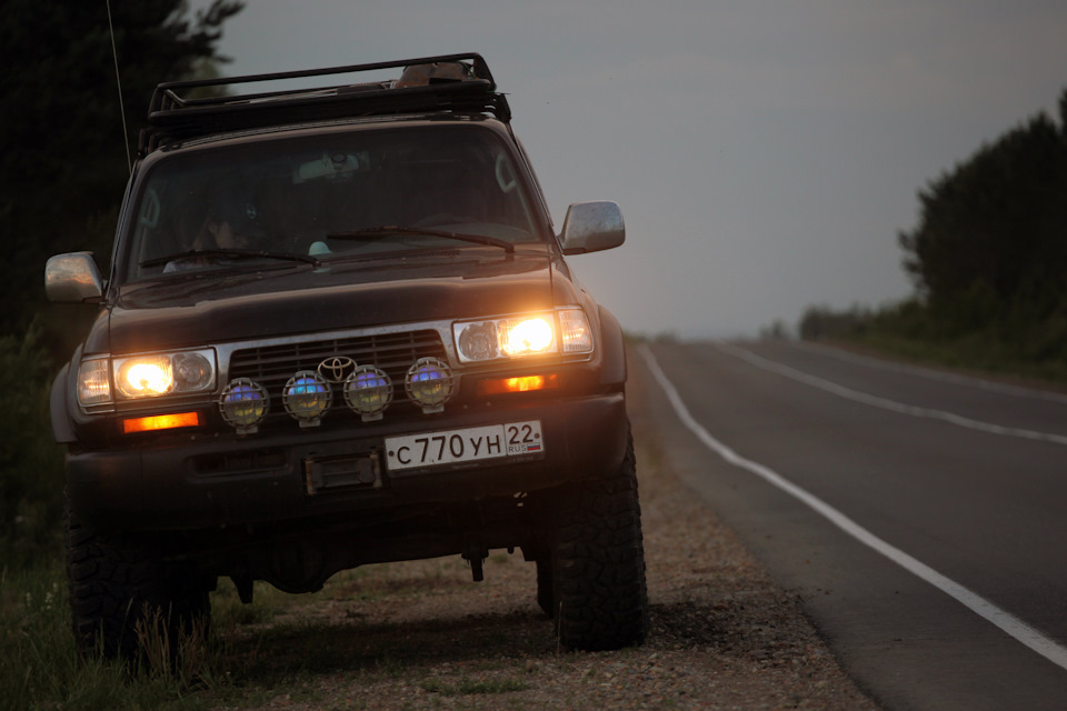 Почти дома уже! ) — Toyota Land Cruiser 80