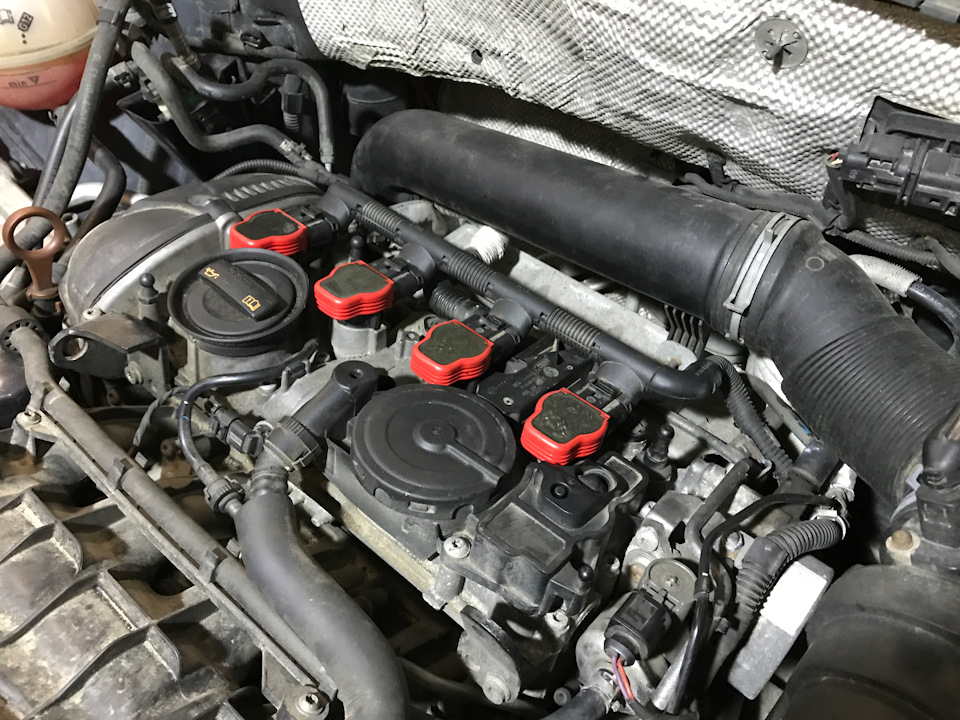 Установлены новые катушки зажигания. — Volkswagen Tiguan (1G)