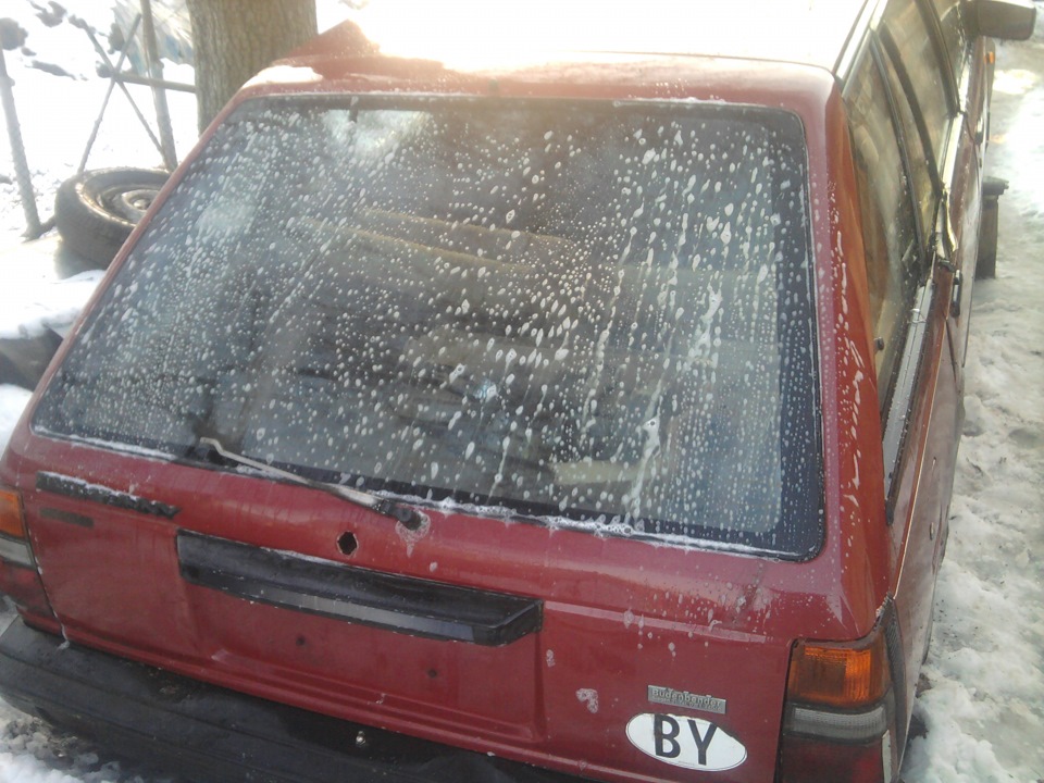 Намыливаем раз — Nissan Sunny (B11)