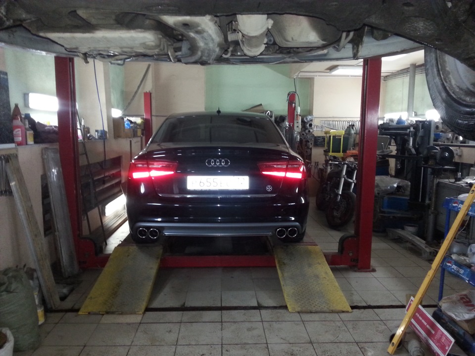 Photo from the logbook Audi A6 (C7)