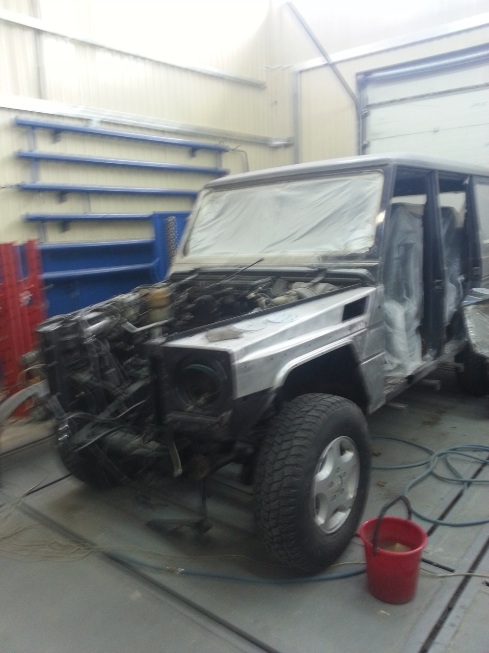 Фото в бортжурнале Mercedes-Benz G-Class (W463 1G)