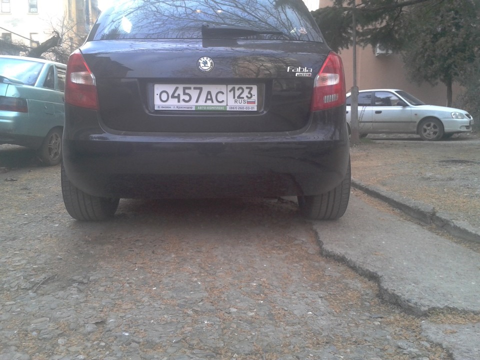 Фото в бортжурнале Skoda Fabia Mk2