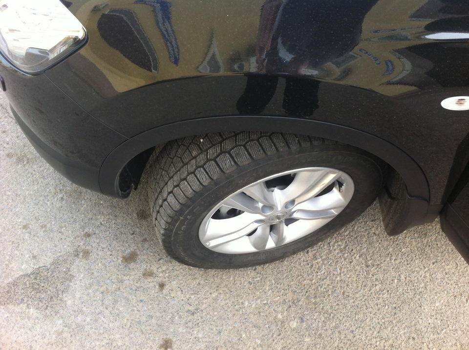 ну собственно вот Continental ContiVikingContact 5 — Nissan Qashqai (1G). Запчасти на фото: Continental ContiVikingContact 5