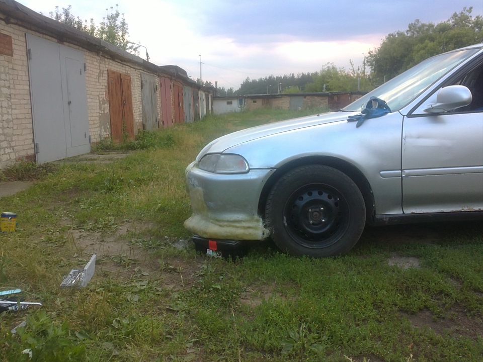 Примерка на машине — Honda Civic Hatchback (5G)