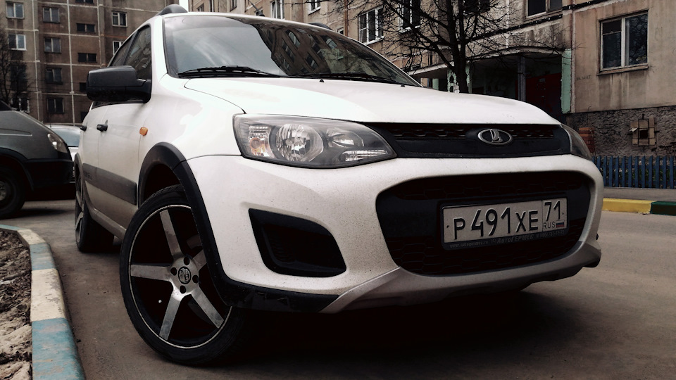 Lada Калина Кросс с БЛОКИРОВКОЙ ДИФФА