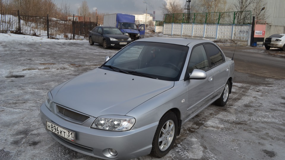 KIA Spectra Алмазное серебро