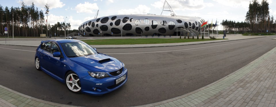 Новый стадион в г.Борисов — Subaru Impreza (GE/GH)