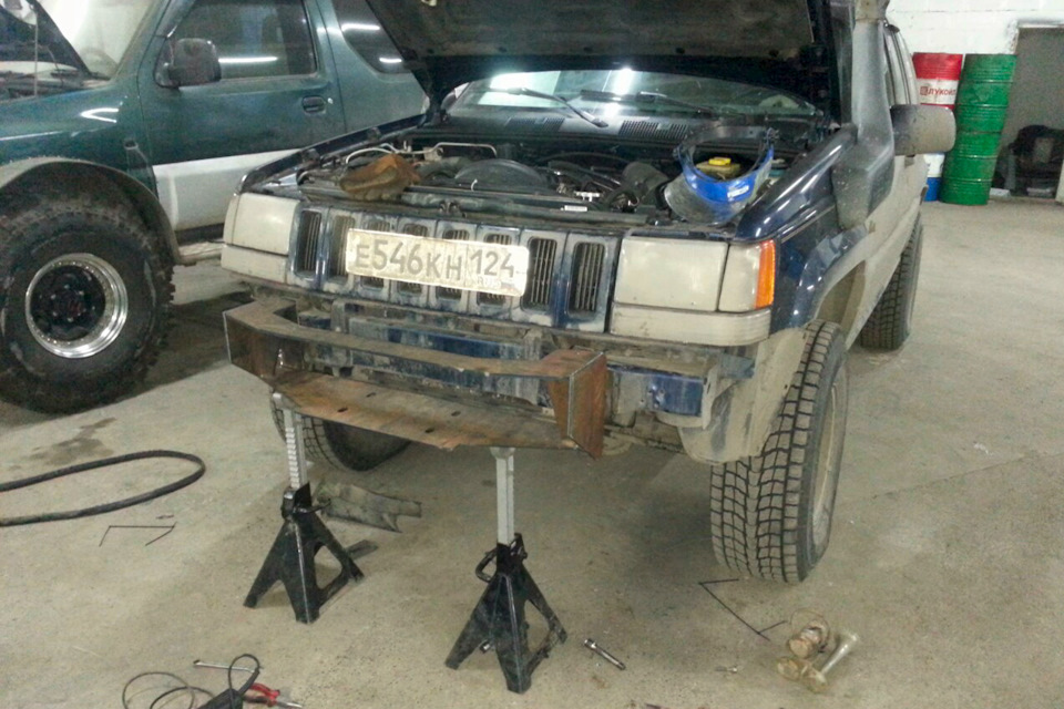 Подгонка площадки — Jeep Grand Cherokee (ZJ)