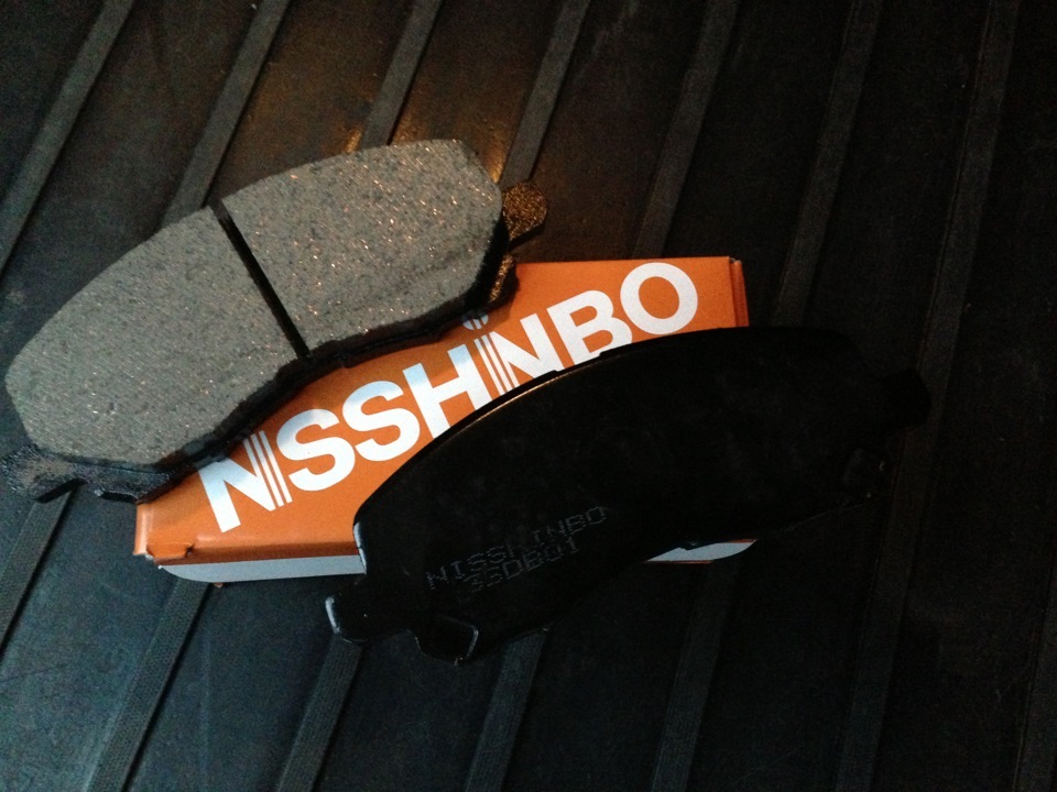 Опыт эксплуатации передних тормозных колодок Nisshinbo PF-3548 на