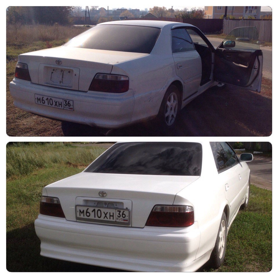 было и стало — Toyota Chaser (100)