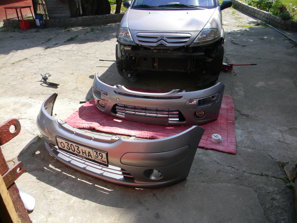 Заключительный этап сборка после покраски — Citroen C3 (1G)