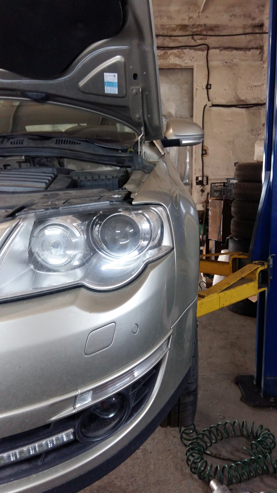 на подьёмнике — Volkswagen Passat B6
