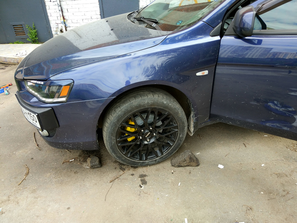 Фото в бортжурнале Mitsubishi Lancer X