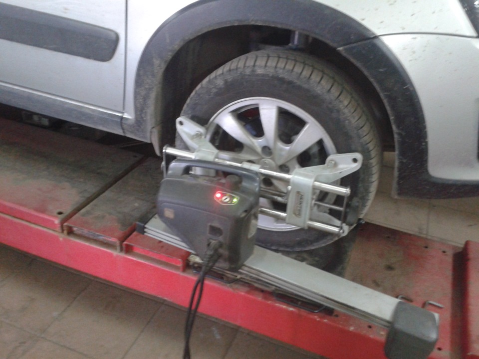 Photo from the logbook Lada Kalina Cross