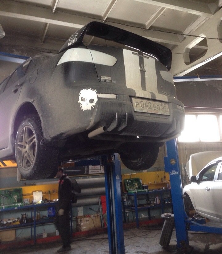 Фото в бортжурнале Mitsubishi Lancer X
