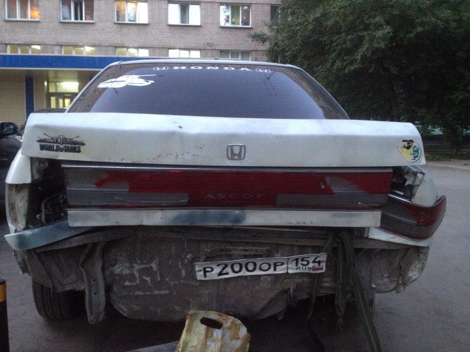 Фото в бортжурнале Honda Ascot (1G)