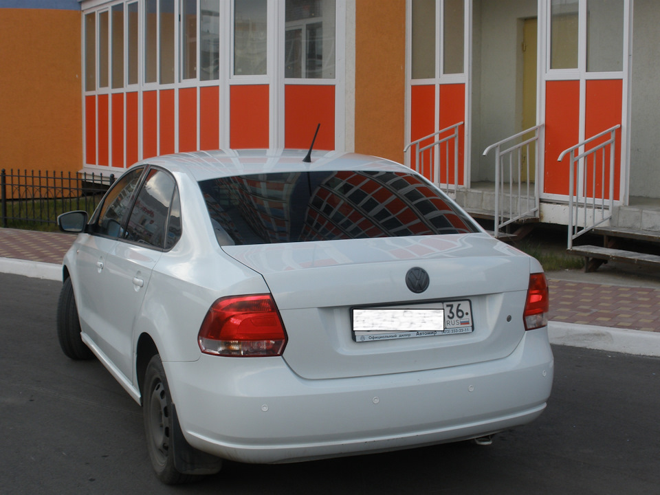 Фото в бортжурнале Volkswagen Polo Sedan