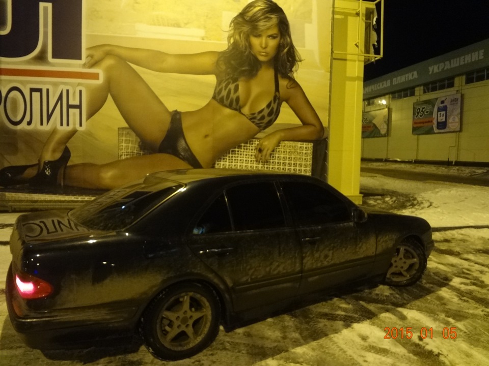 Фото в бортжурнале Mercedes-Benz E-Class (W210)