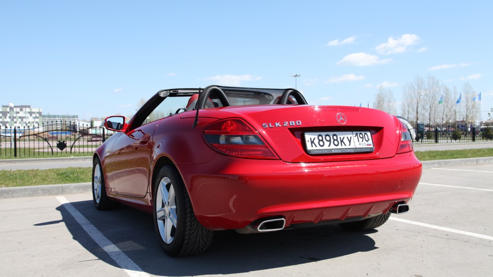 Mercedes-Benz SLK Красный Опал