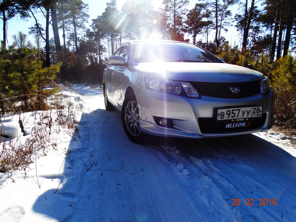 Фото в бортжурнале Toyota Allion (T260)