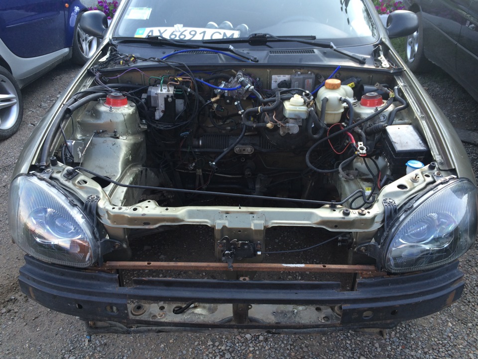 ТУРБОМОТОР снят — Daewoo Lanos