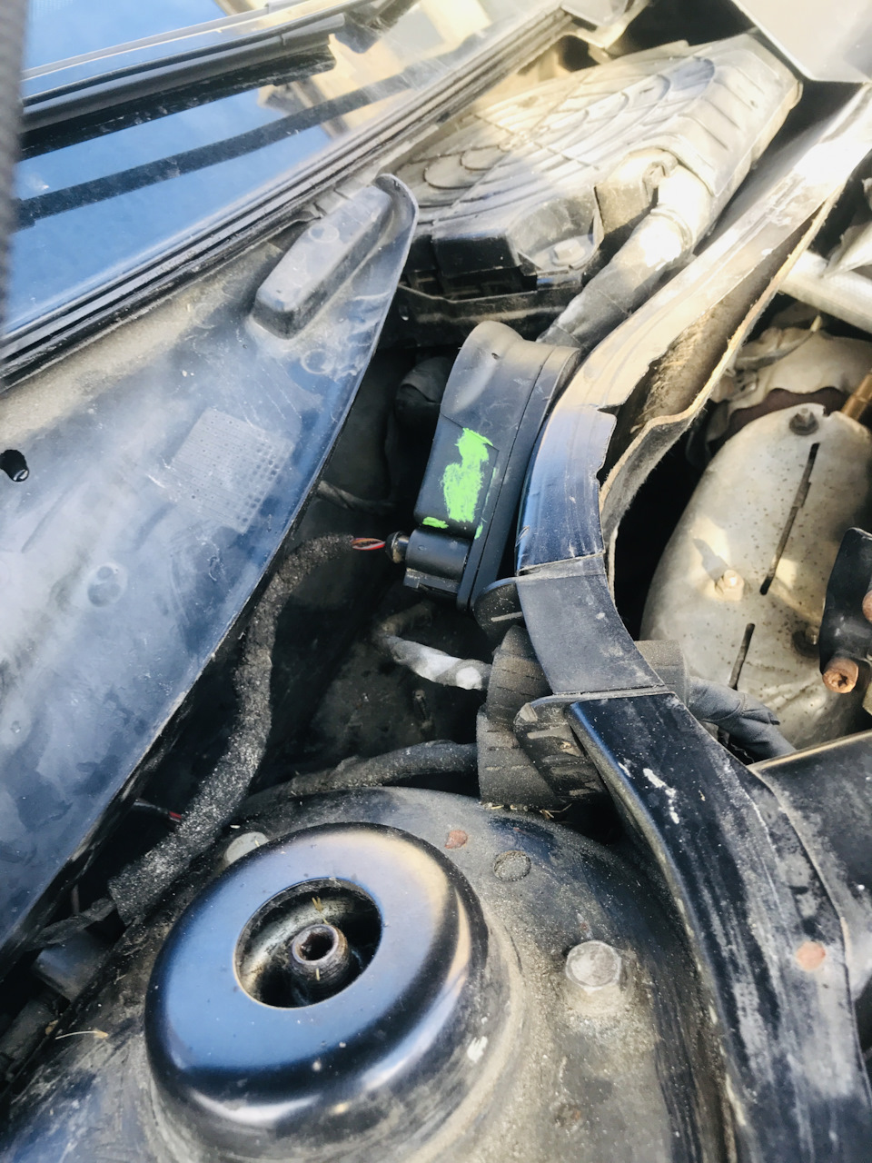 Место крепления — Volkswagen Passat B6