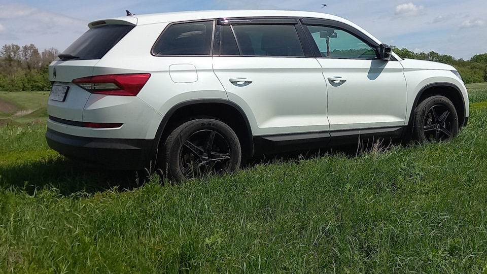 Skoda Kodiaq Большой белый друг