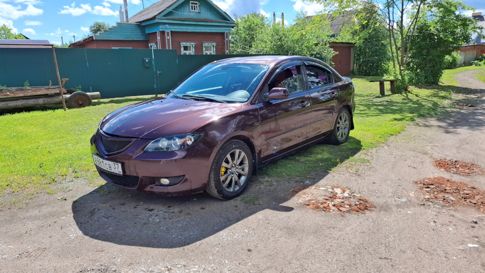 Пёрпл японец в 💜 — Mazda 3 (1G) BK