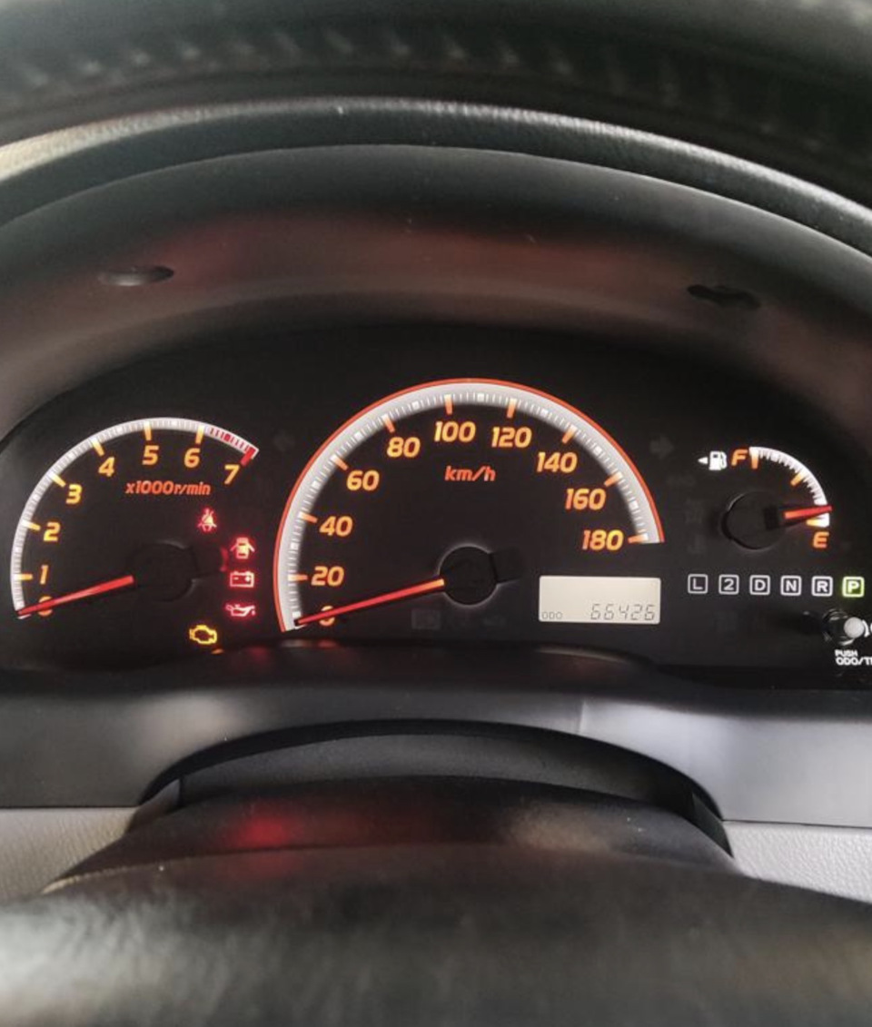 Родная приборка — Toyota Ipsum (21)