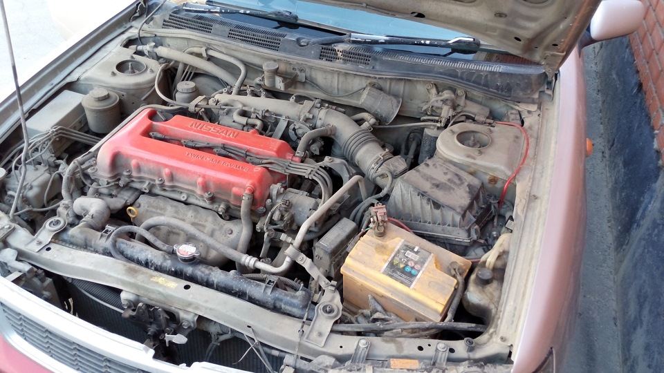 Photo from the logbook Nissan Bluebird (U14)