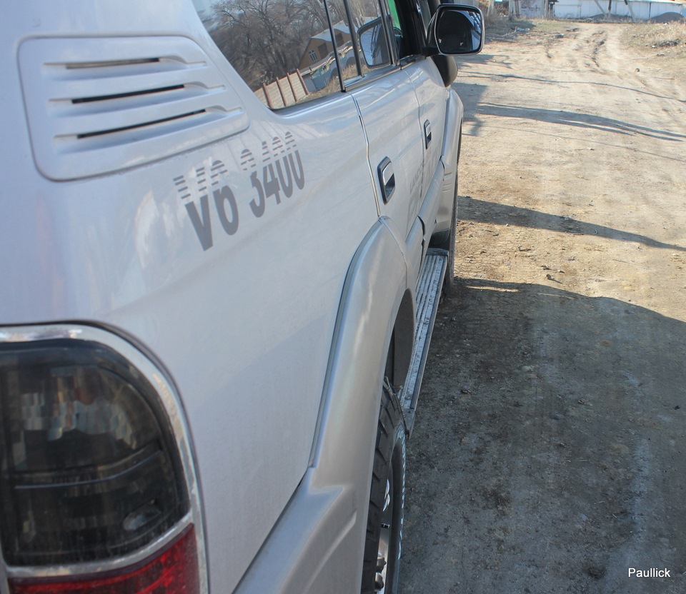 Так нулевки выглядят сбоку — Toyota Land Cruiser Prado 90-series