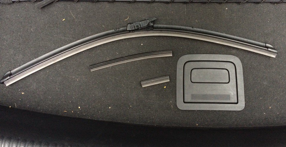 готовый пассажирский дворник — Audi A5 Sportback (1G)