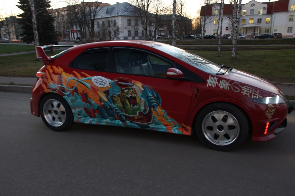 Фото в бортжурнале Honda Civic Hatchback (8G)