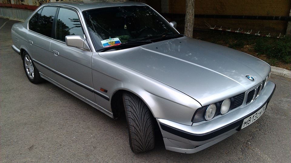 BMW 5 series снежная королева