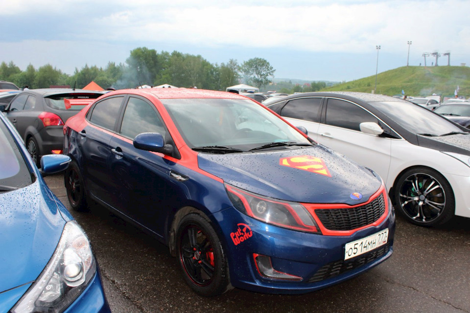 Photo from the logbook KIA Rio (3G). Found on photo: 051414