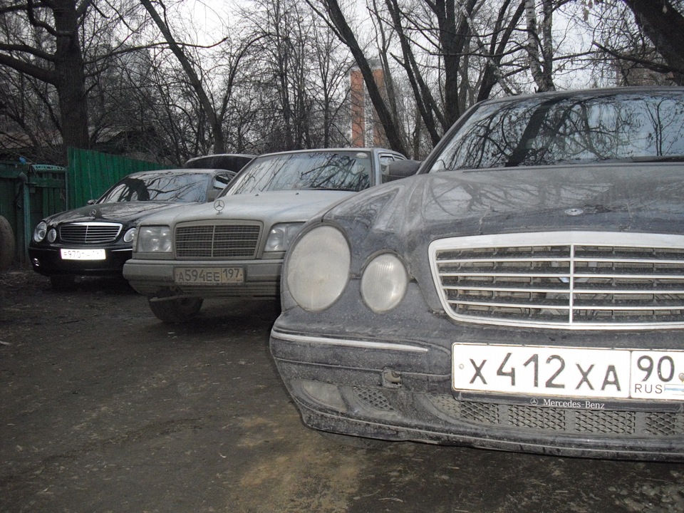 Фото в бортжурнале Mercedes-Benz E-Class (W210)