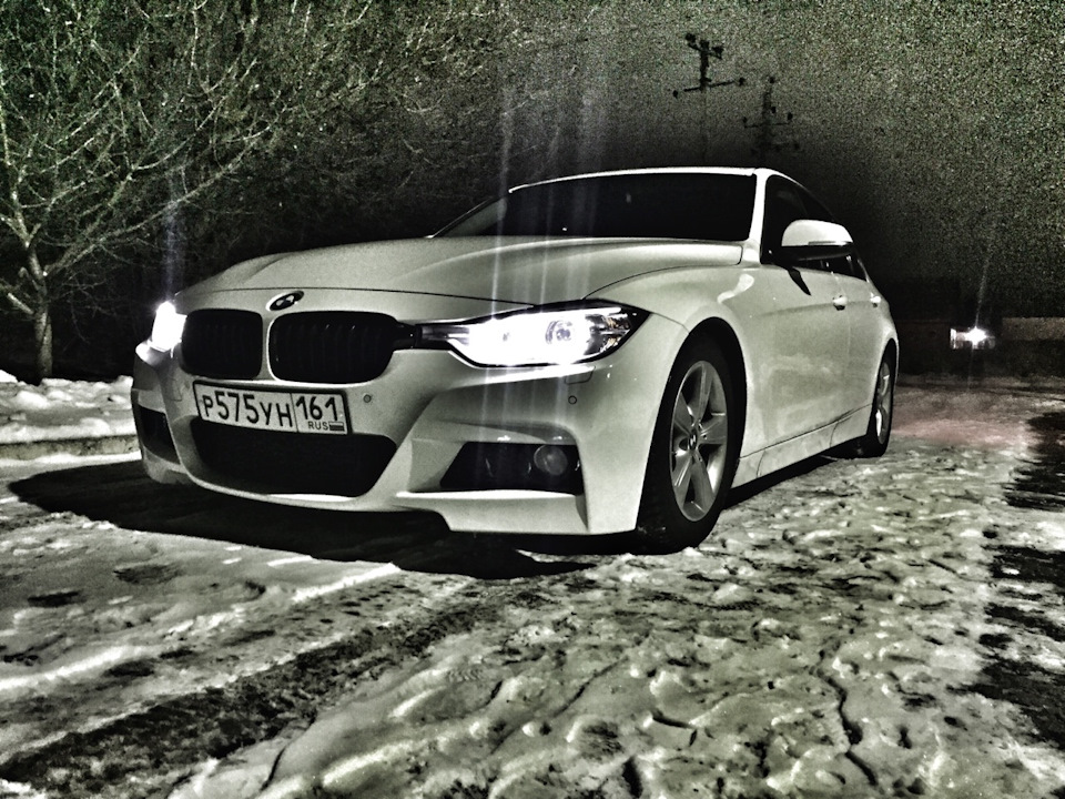 Зимнее фото на пружинах -40 — BMW 3 series (F30)