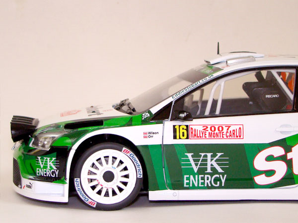 SUNSTAR 1:18 FORD FOCUS WRC '2007 RALLY OF MONTE CARLO