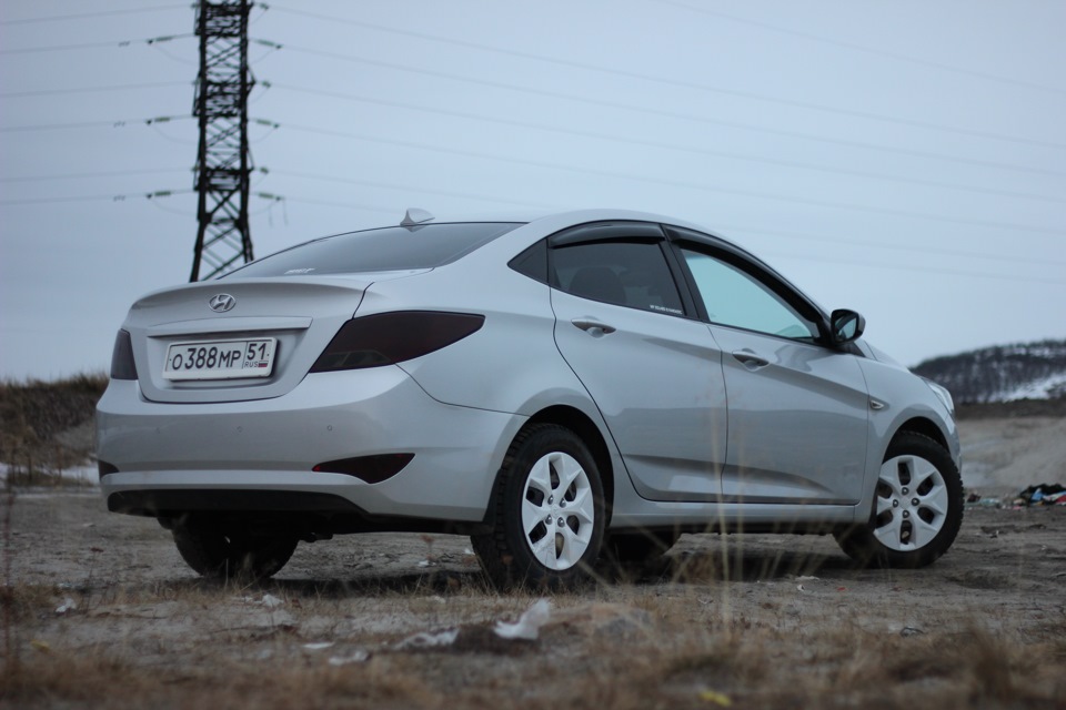 Photo from the logbook Hyundai Solaris (1G)