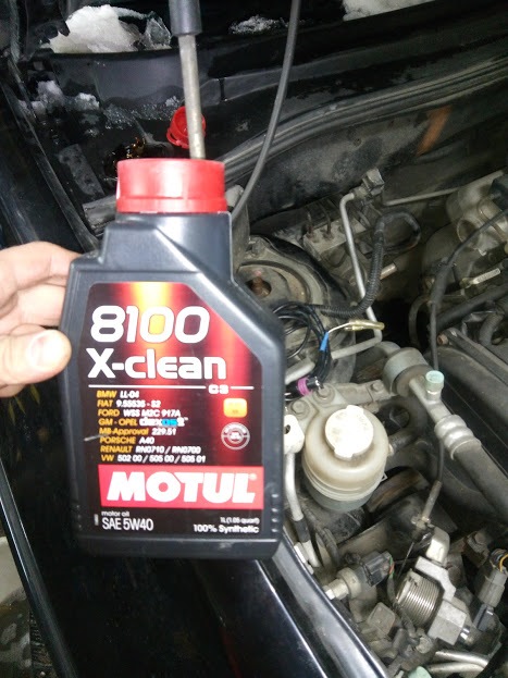 масло Motul — Mitsubishi Outlander (1G)