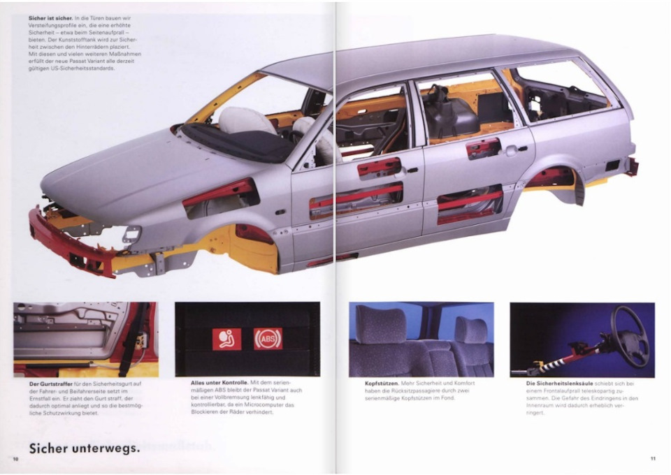 Photo from the logbook Volkswagen Passat Variant (B4)