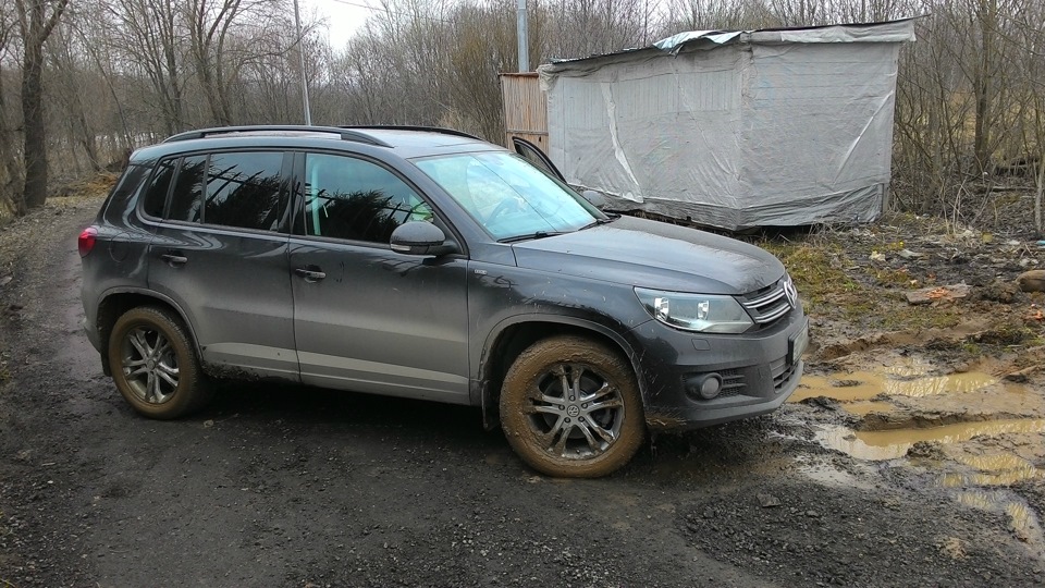 Вытащили — Volkswagen Tiguan (1G)