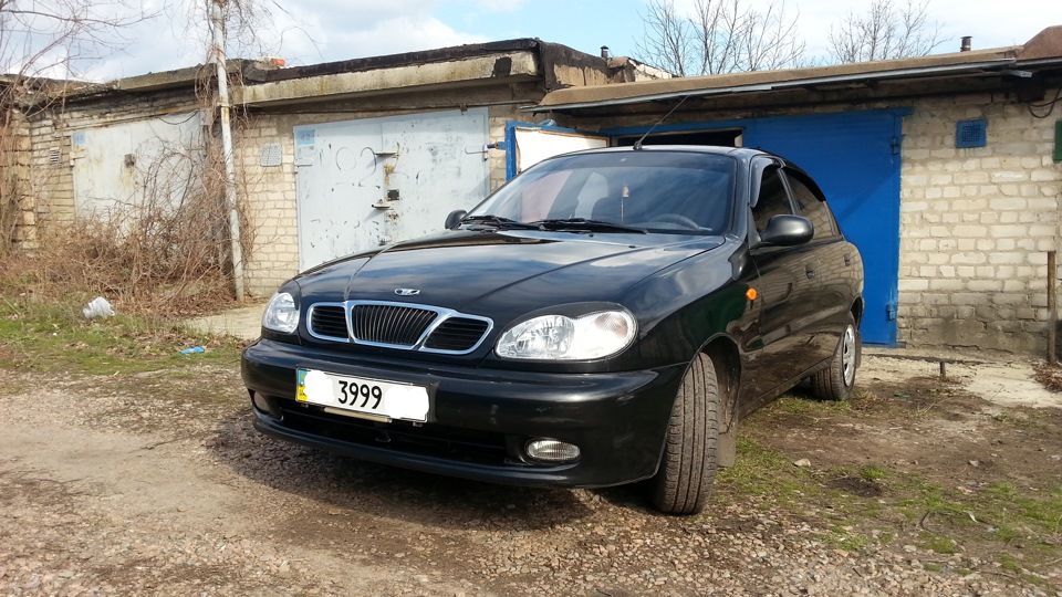 Daewoo Lanos Черный металлик