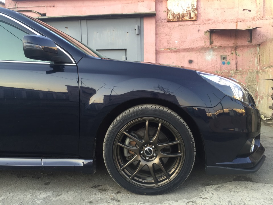 колеса сразу выглядят достойно — Subaru Legacy (BM/BR)