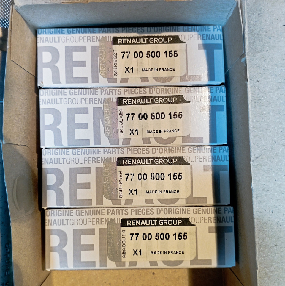 7700500155 Свеча зажигания RENAULT | Запчасти на DRIVE2
