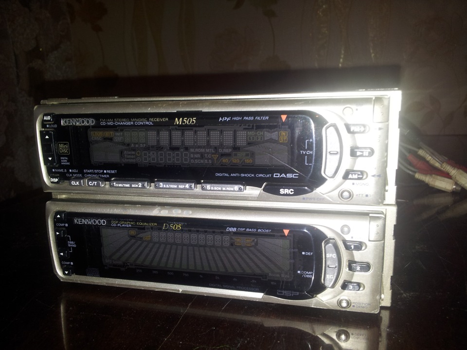 KENWOOD CD/MD DECK M505 D505 — Nissan Cedric (5G) бензин, 2 л