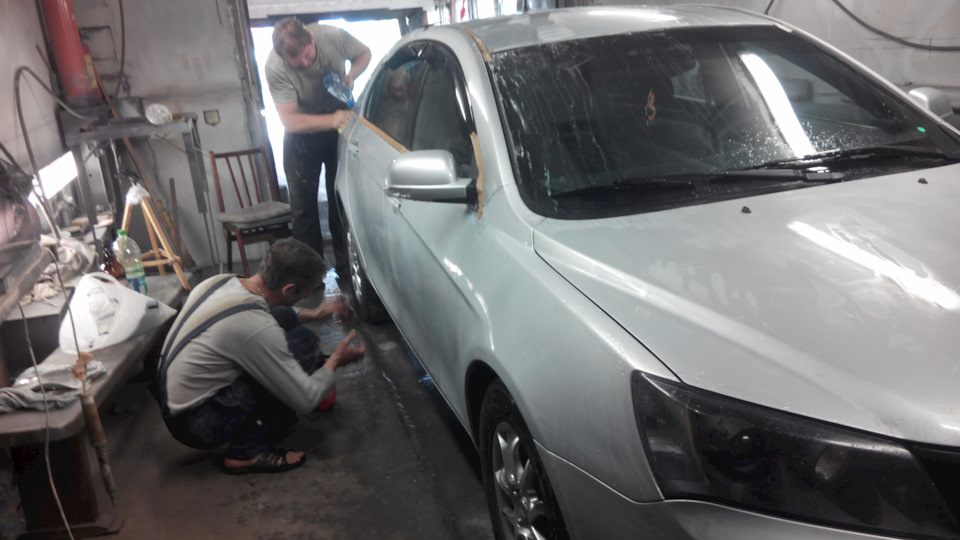 Терли, терли, терли… — Geely Emgrand EC7 FE-1