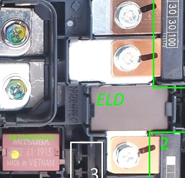 Рисунок 2. ELD — Honda Civic 4D (9G)